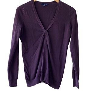 GAP Purple V-Neck Sweater